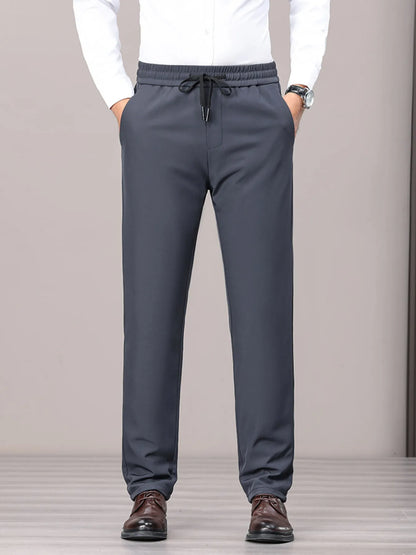 Plus Size Casual Drawstring Elastic Waist Pants