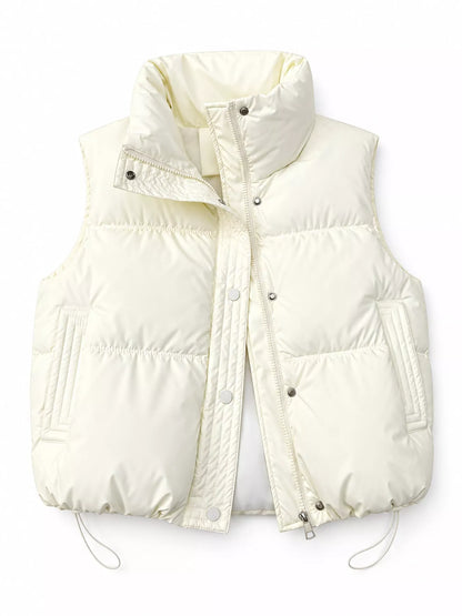 Puffer vest coat, view 11
