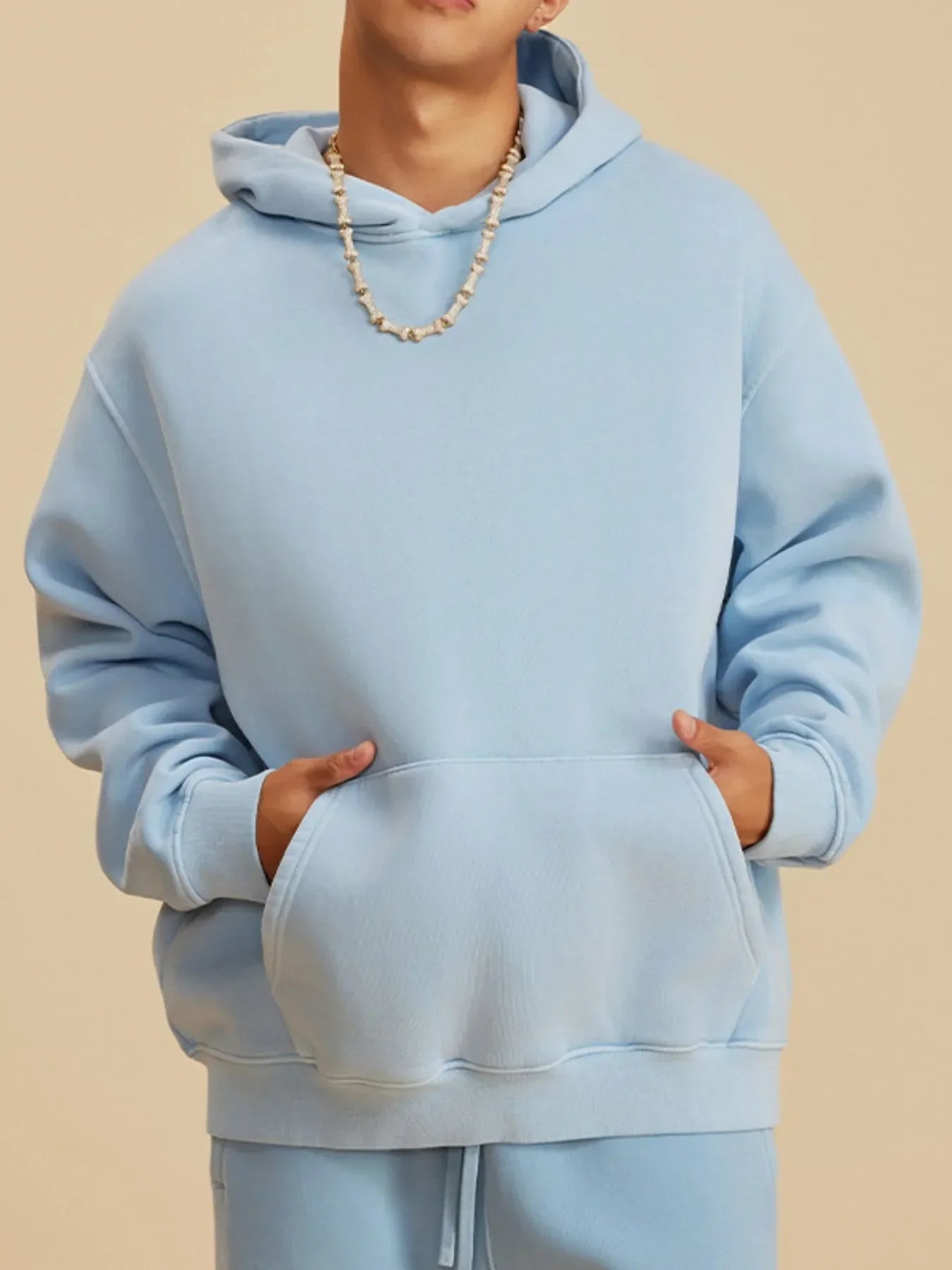 Men's Hoodie with Kangaroo Pocket