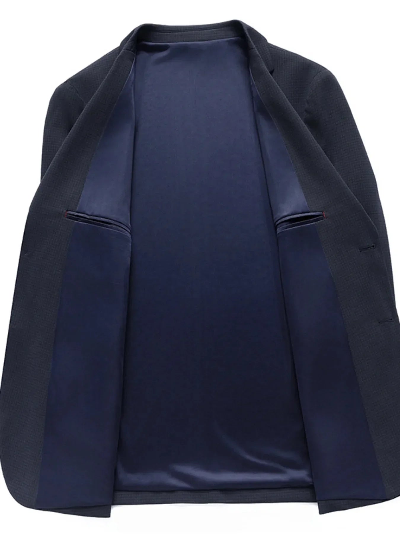 Men's Lapel Collar Long Sleeve Blazer