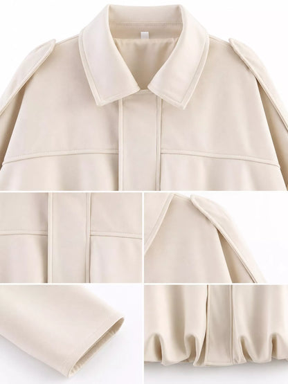 Plus size batwing jacket, view 20