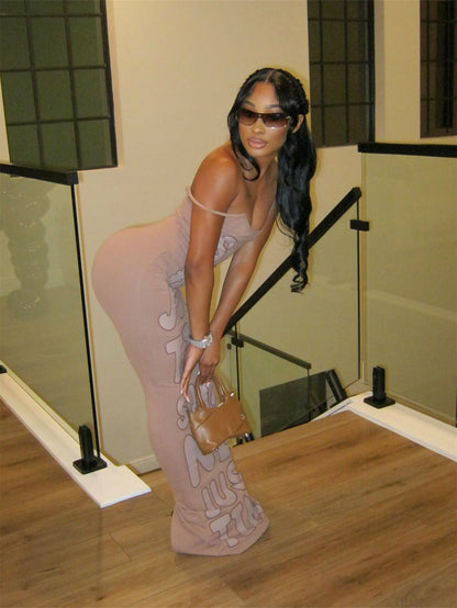 Suspender Sleeveless Jumpsuit Skirt