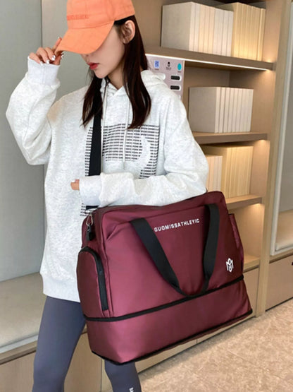 Oxford cloth duffel bag, view 7