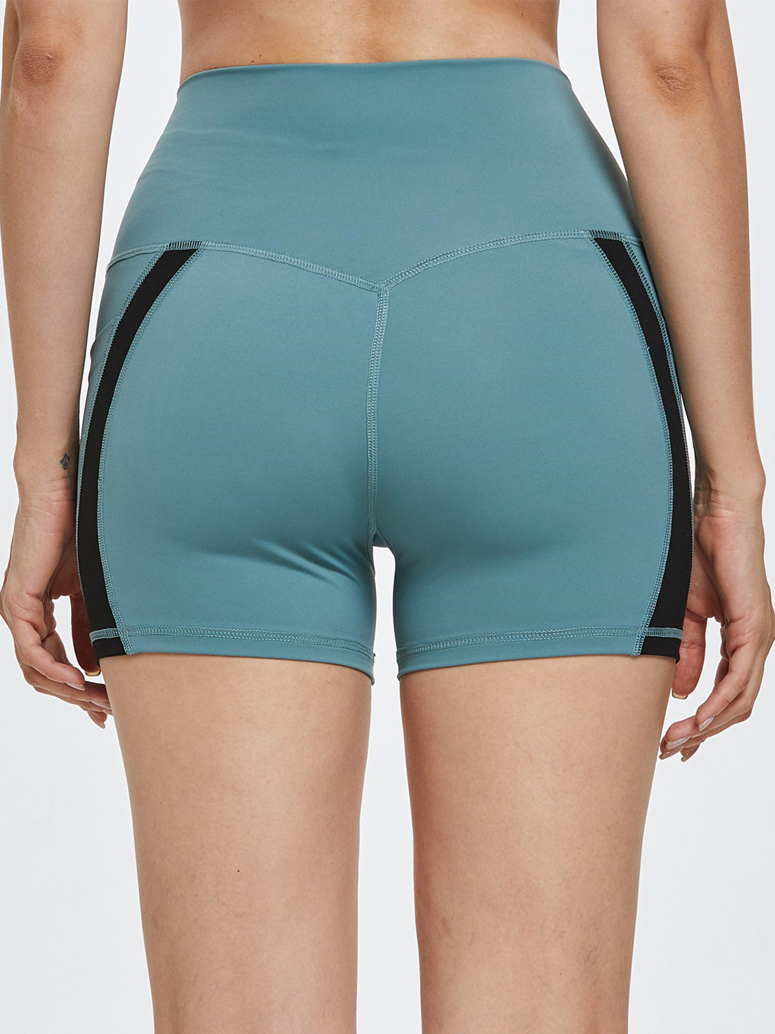 High Waist Active Shorts - MONLANE