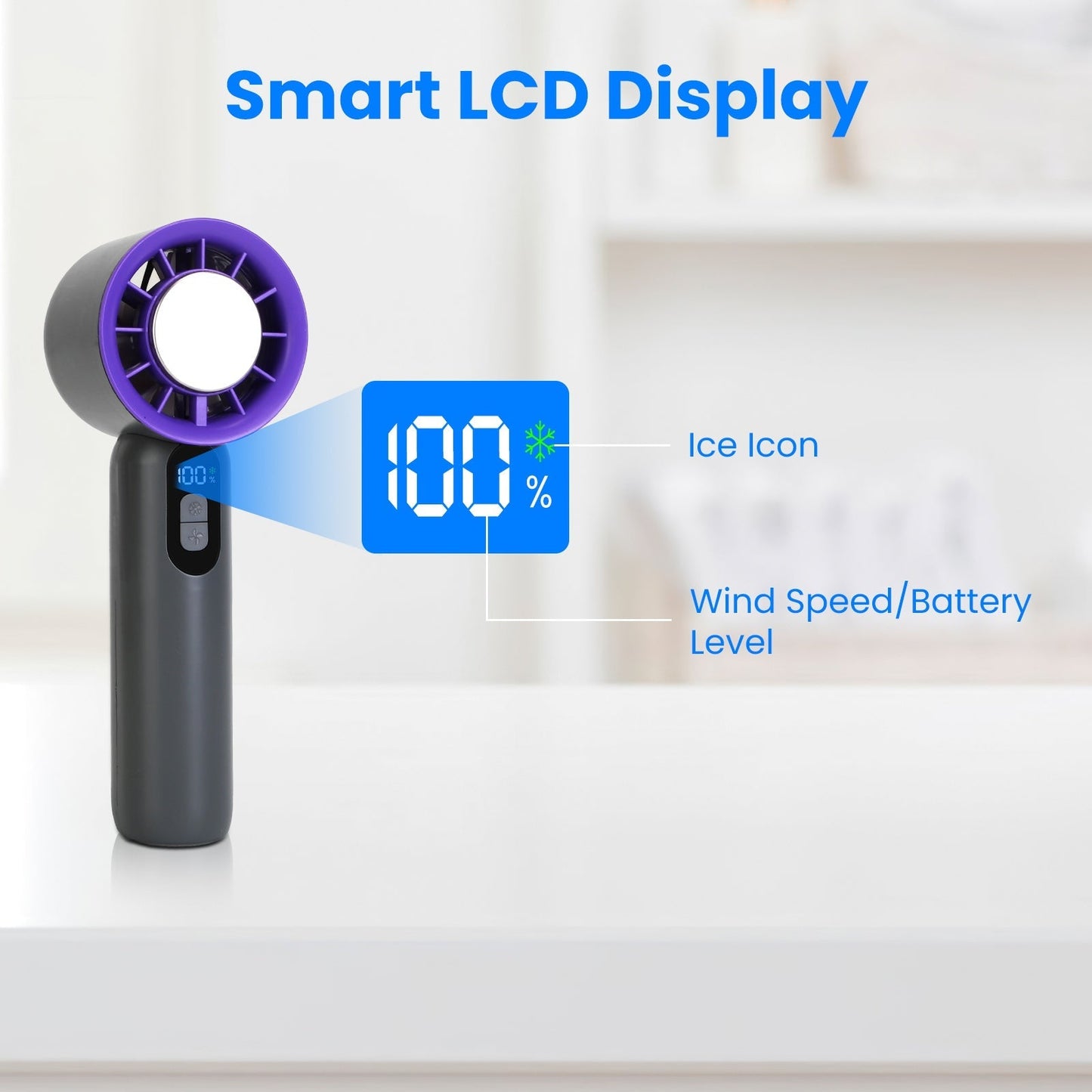 100 Speed Handheld Cooling Fan