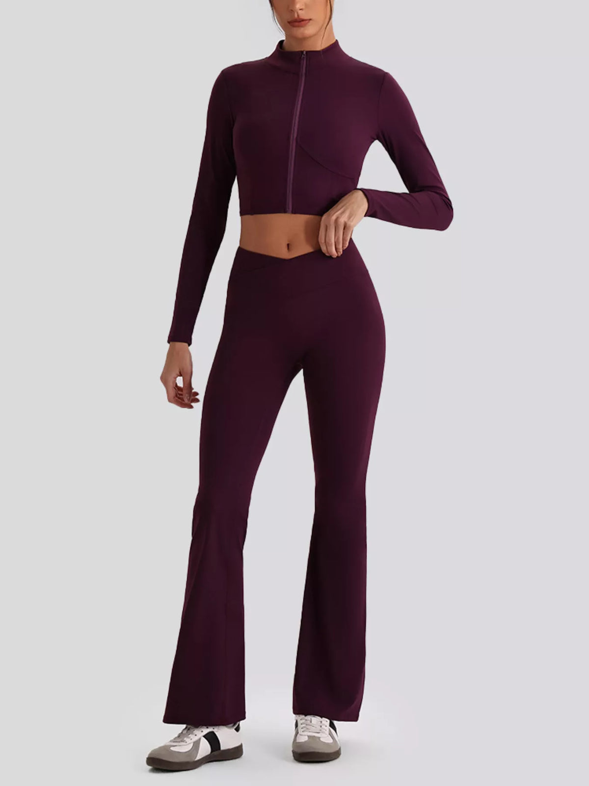 Seamless Criss-Cross Tank and Leggings Active Set