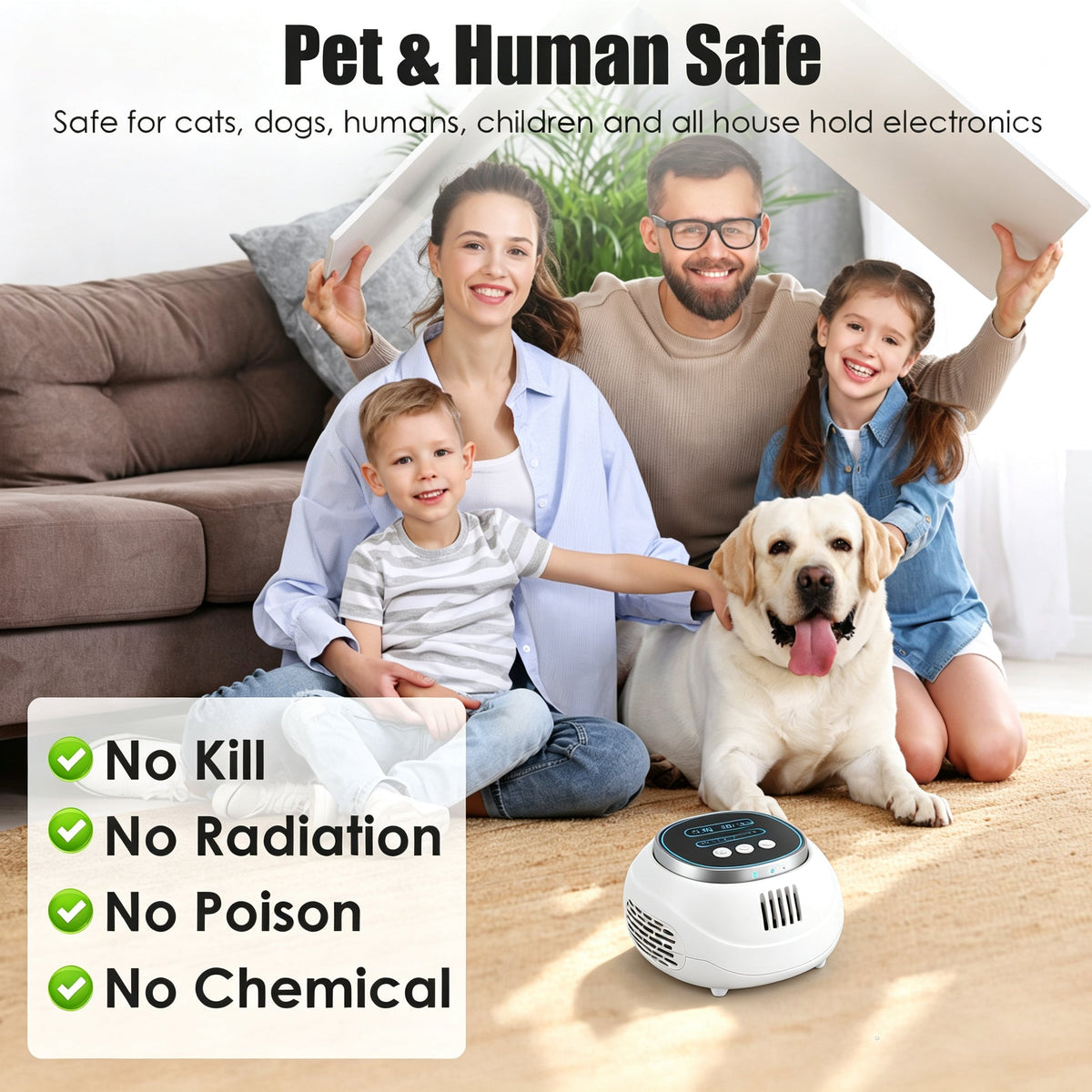 Ultrasonic rodent repeller, view 9