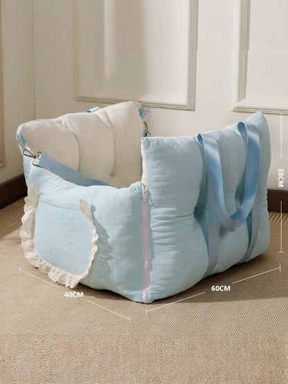 Comfortable & Secure Pet Car Seat Carrier