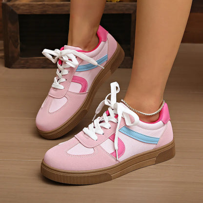 Platform Lace Up Sneakers