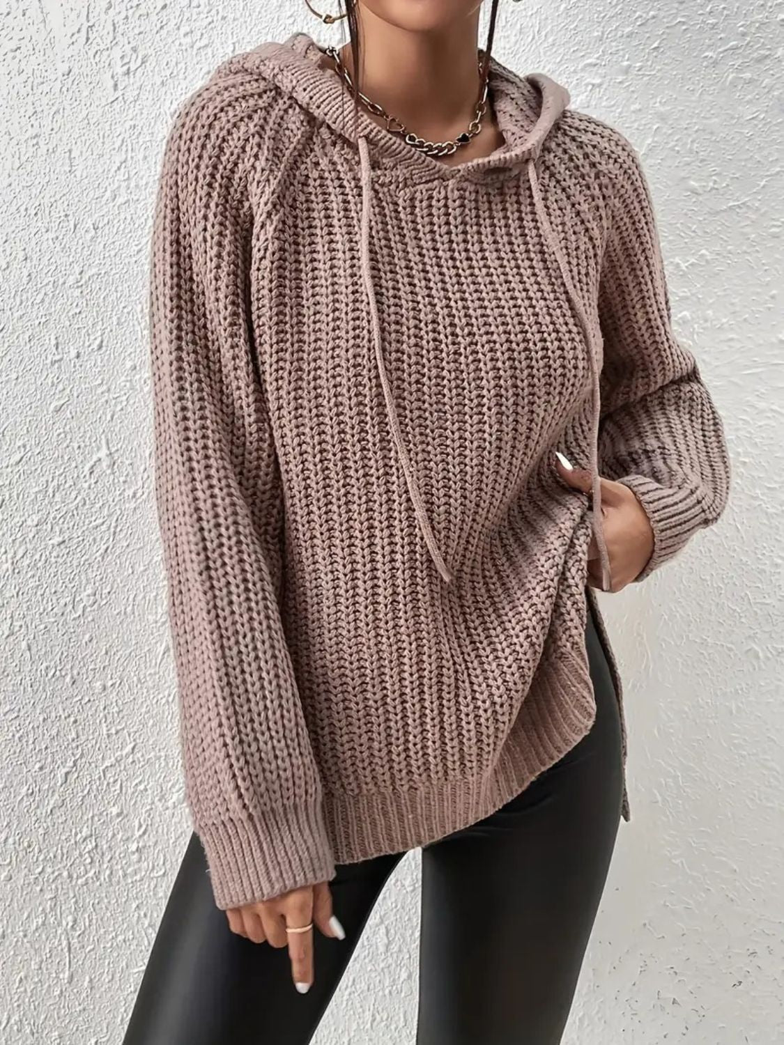 Long Sleeve Hooded Sweater