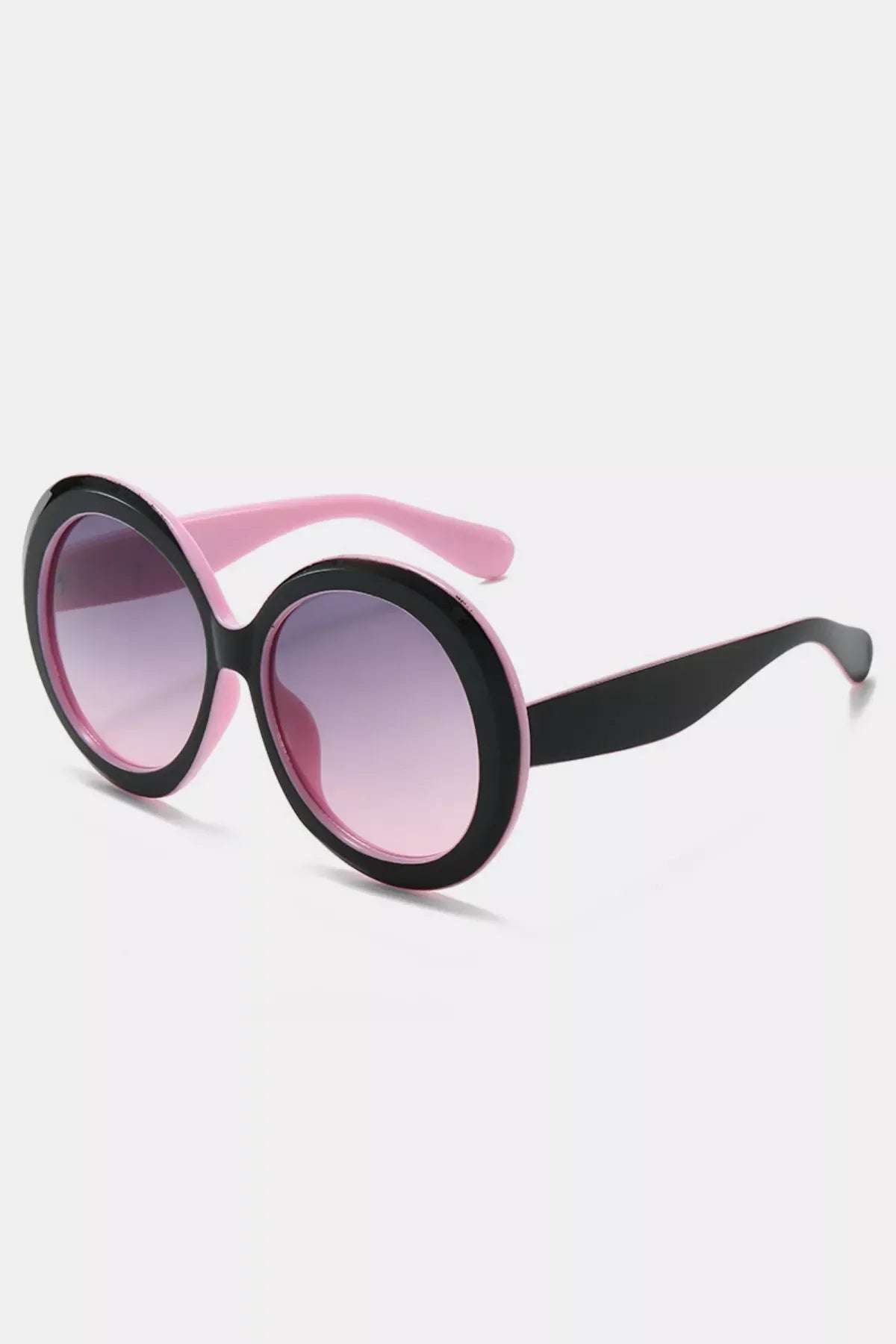 Oversized Round Frame Fashion Sunglasses