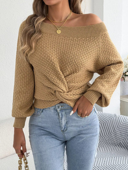 Plus size twist front top, view 6