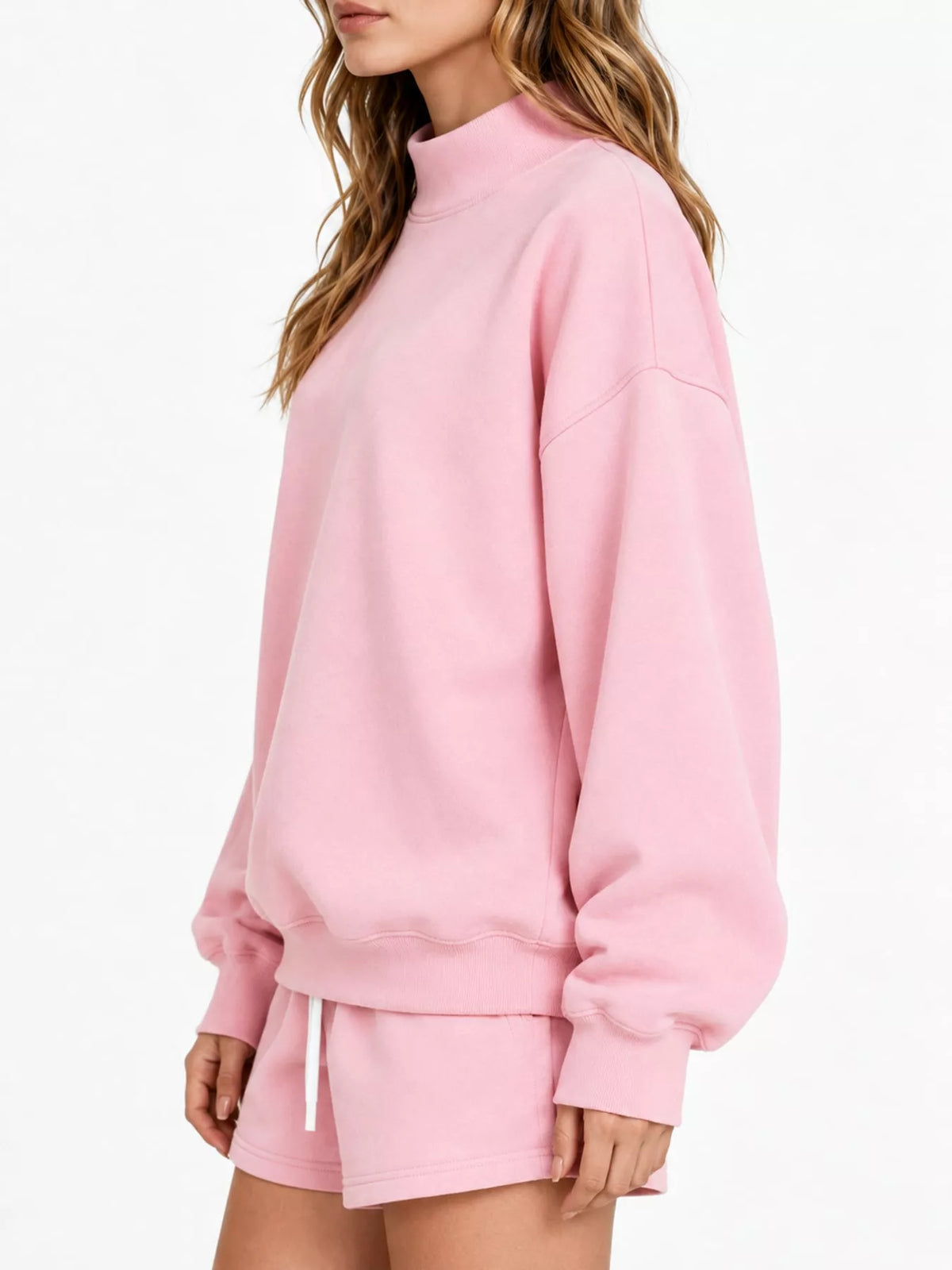 Plus size oversized sweatshirt, view 2