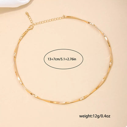 Minimalist 18K Gold-Plated Necklace