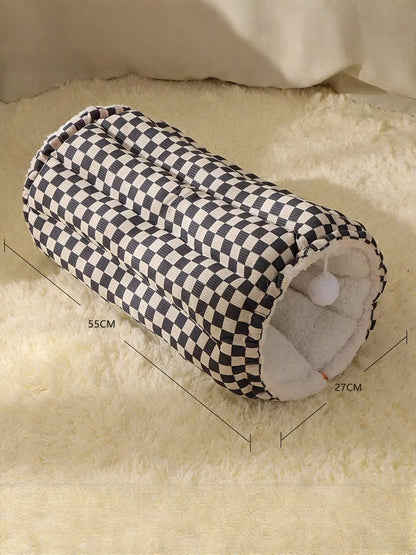 Cozy Plush Pet Tunnel Nest