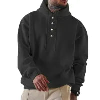 Men Long-Sleeved Casual Hoodie