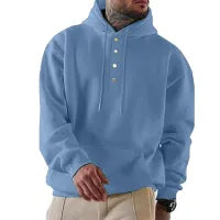 Men Long-Sleeved Casual Hoodie
