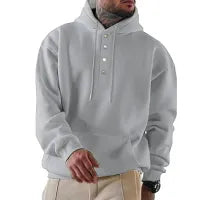 Men Long-Sleeved Casual Hoodie