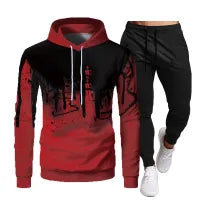 Men Hoodies Pants Sets