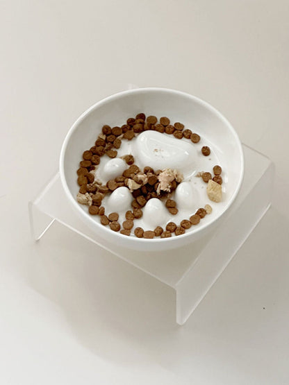 Elevated Slow Feeder Pet Bowls