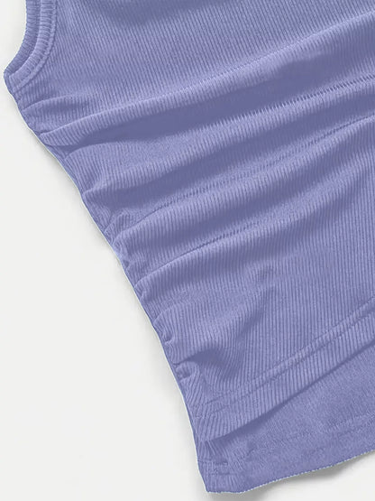 Side Tie Tank and Pants Set