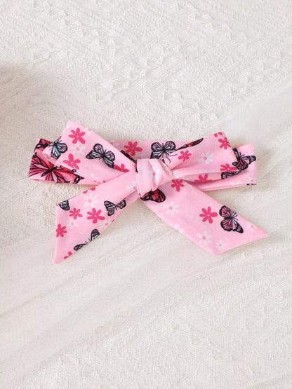 Children's Little Sister Butterfly Print Set