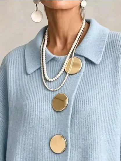 Plus size ribbed knit cardigan, view 11