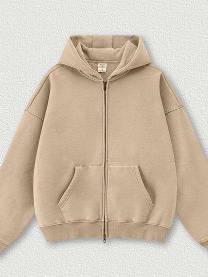 Men's Zip Up Long Sleeve Hoodie