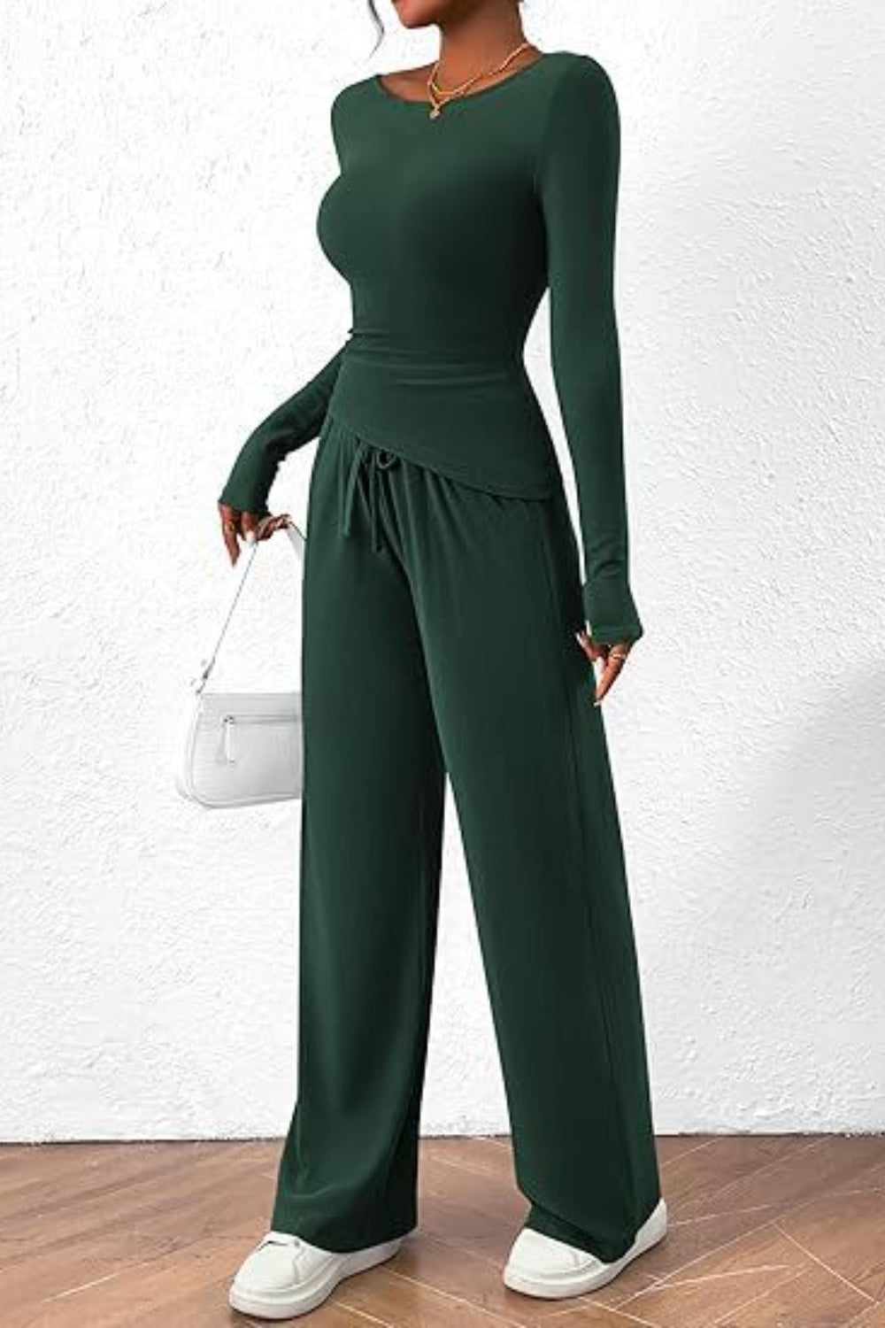 Long Sleeve Top Pants Set