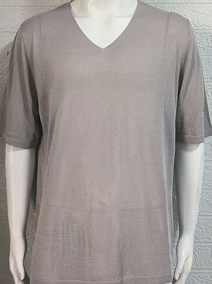Men's V-Neck Short Sleeve Shirt