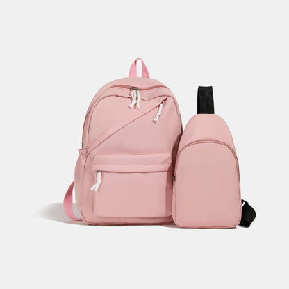 Cloth Backpack Bag and Sling Bag