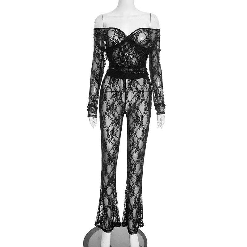 Out Off-Shoulder One-piece Neckline Fitted