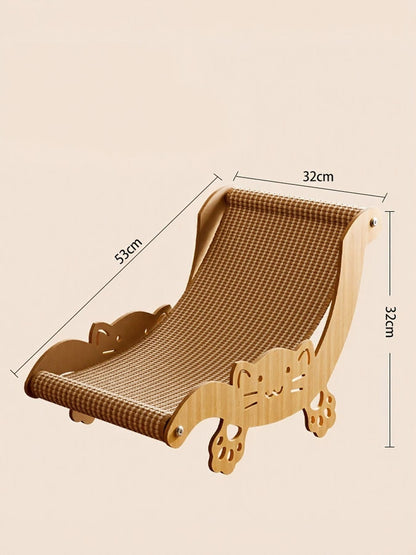 Cat Scratching Board Recliner