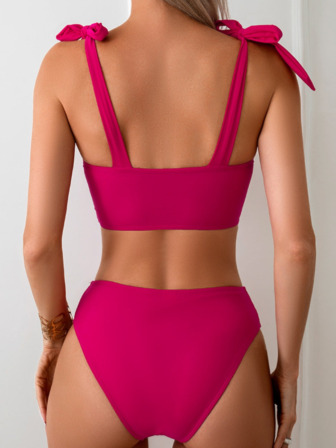 Sweetheart Neck Three-Piece Swim Set - MONLANE