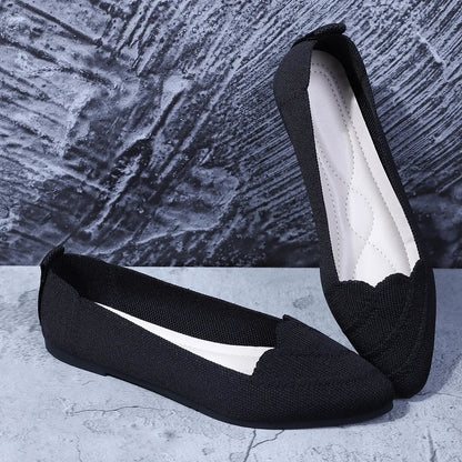 Point Toe Flat Slip-Ons
