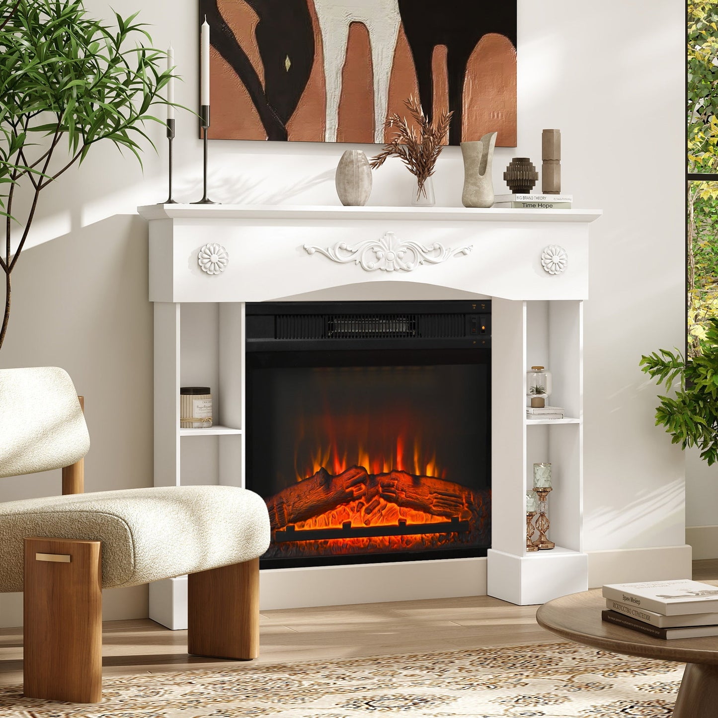 Freestanding Fireplace