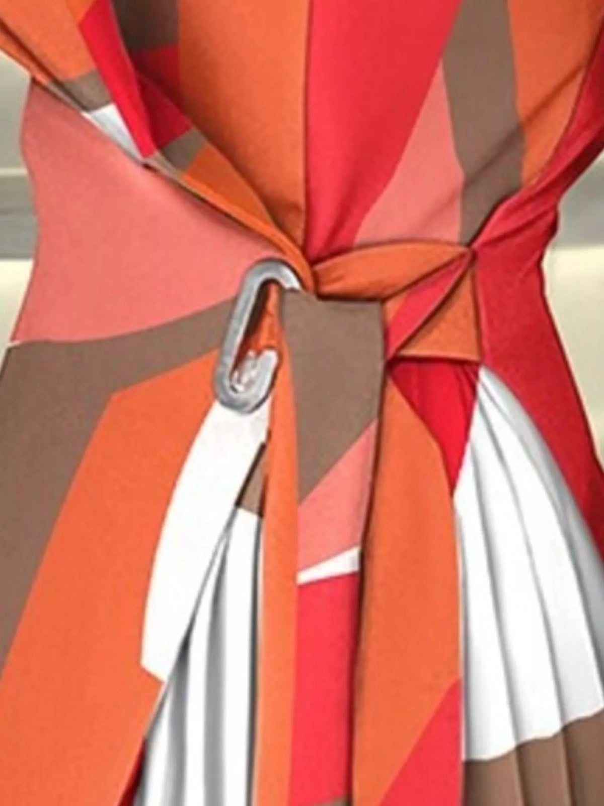 Blazer Style Pleated Midi Dress