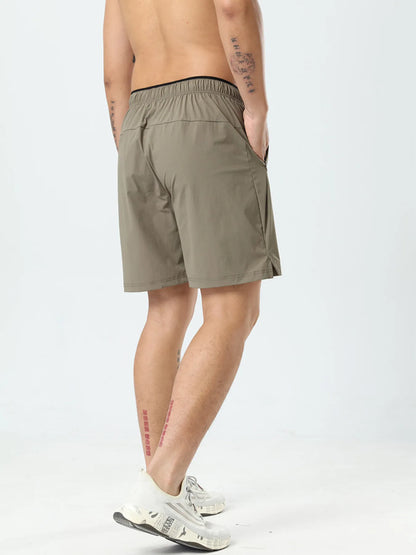 Men's Plus Size Pocketed Active Shorts