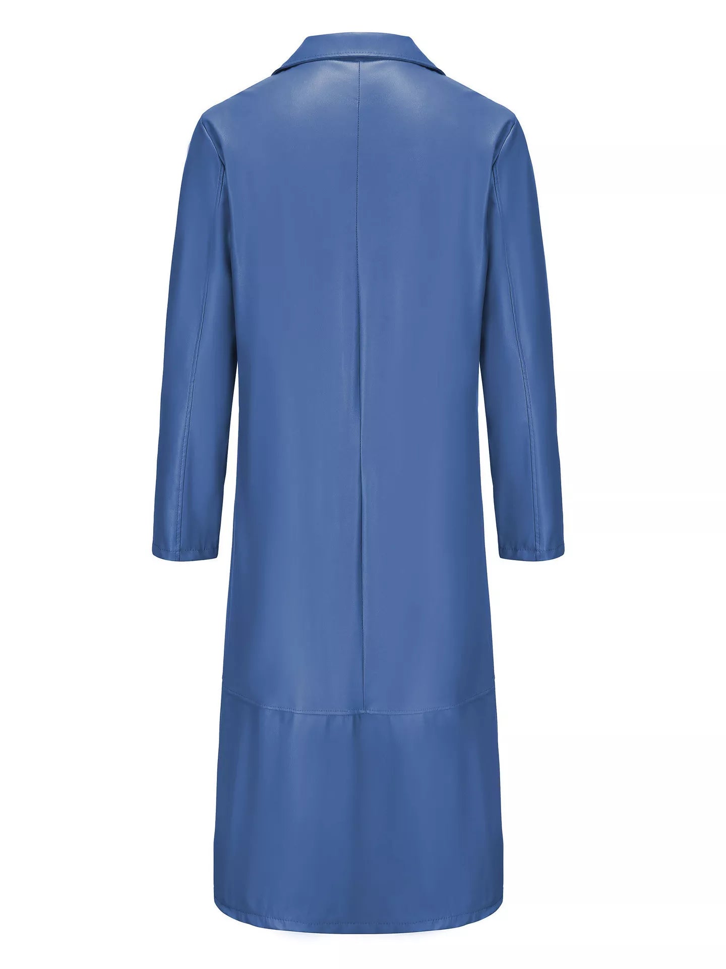 Men's Full Size Button Up Longline Jacket