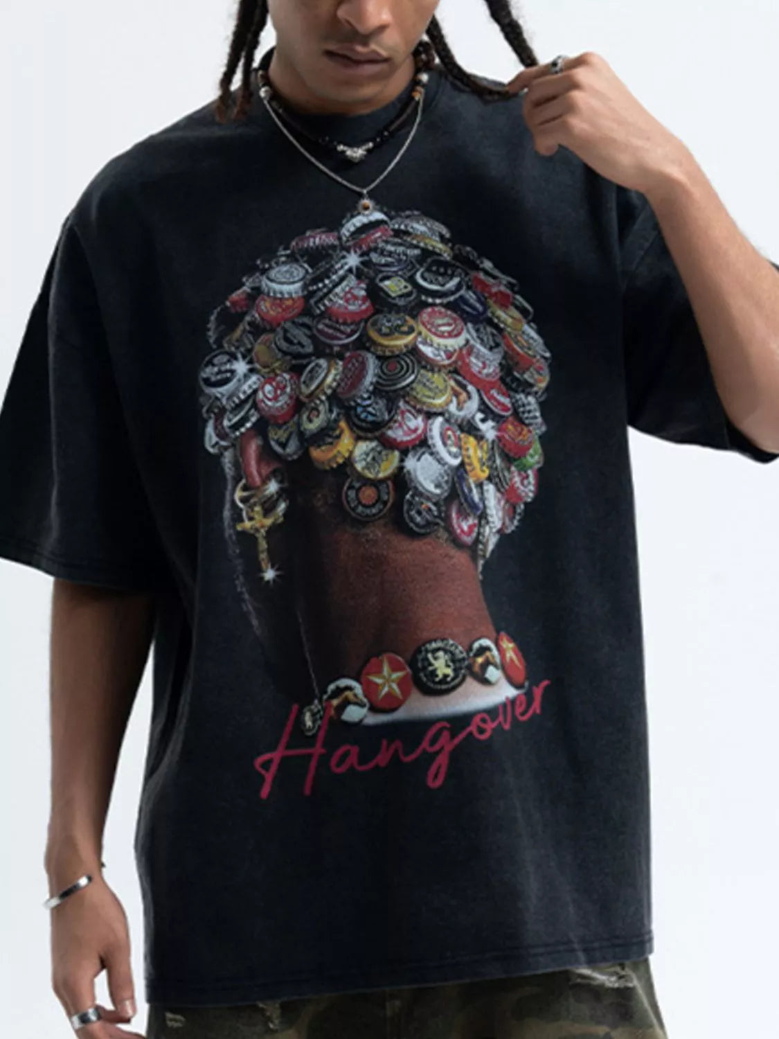 Men's Graphc Vintage Wash T-Shirt