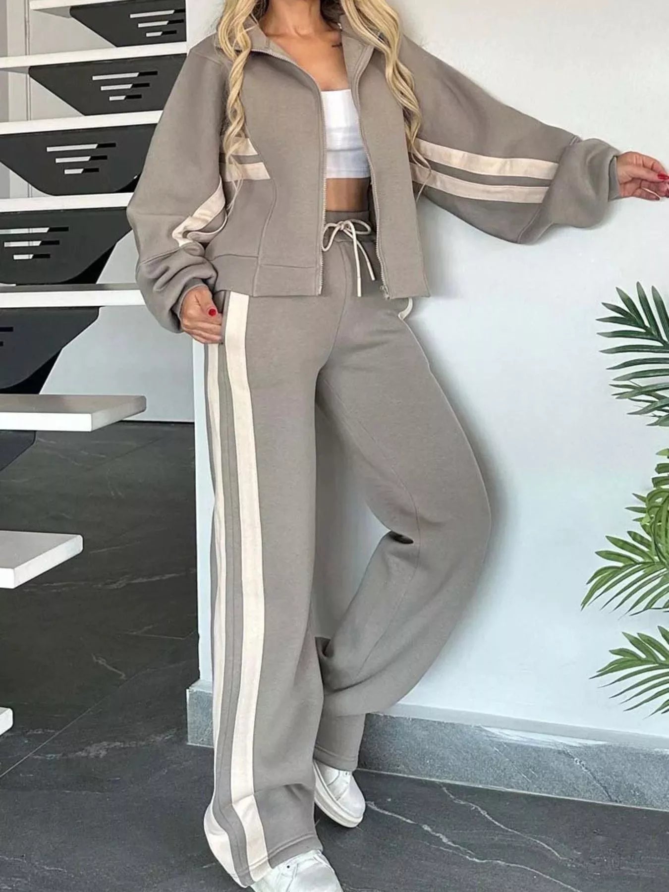 Full Size Jacket and Pants Set