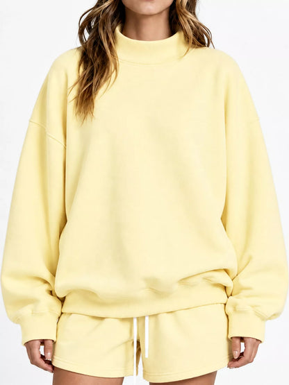 Oversized dropped shoulder sweatshirt, view 19