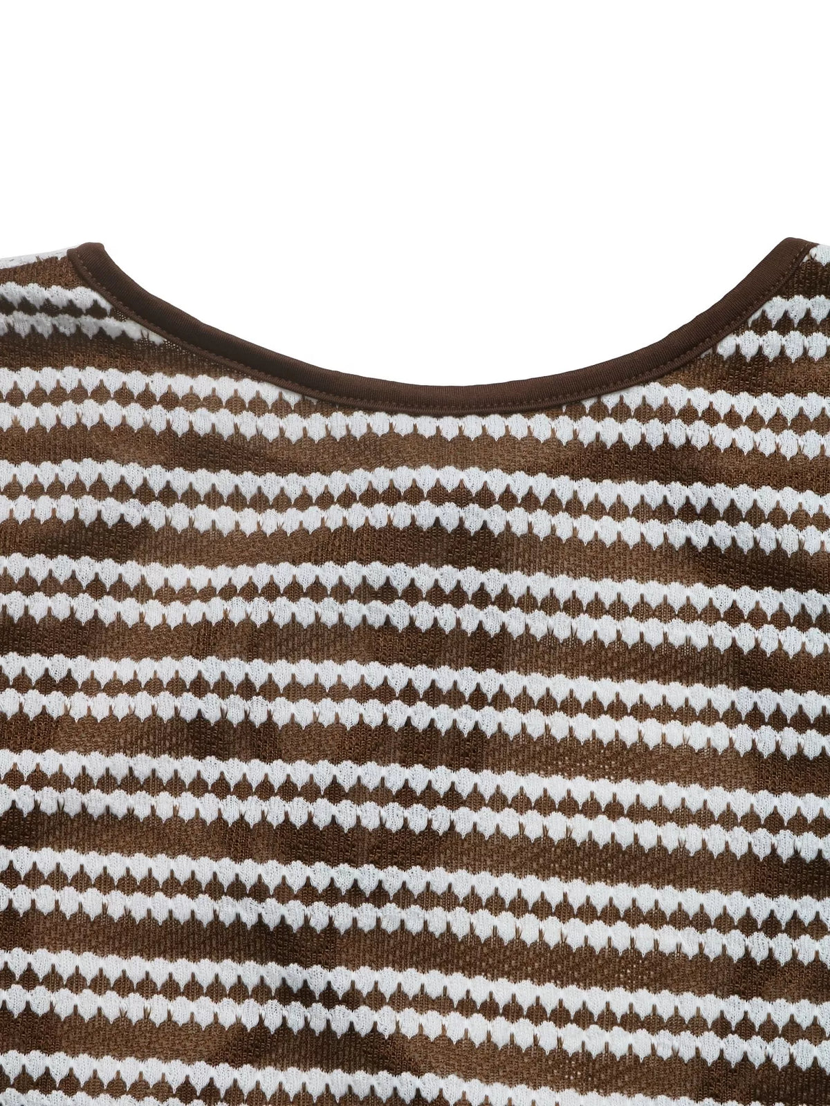 Plus size striped knit dress, view 7