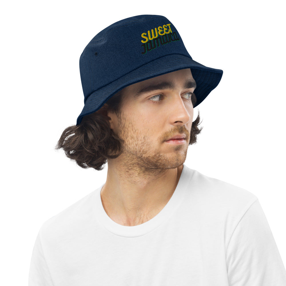 Sweet Jamaica Denim bucket hat - MONLANE