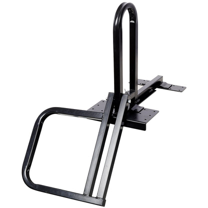 Foldable Pickup Truck Tailgate One-Step Ladder - Universal Fit.