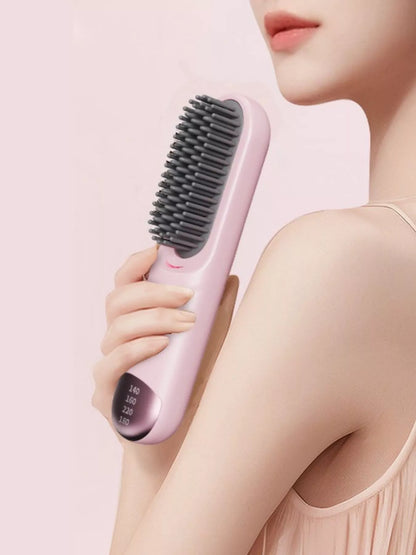 Portable Heated Straightening Comb