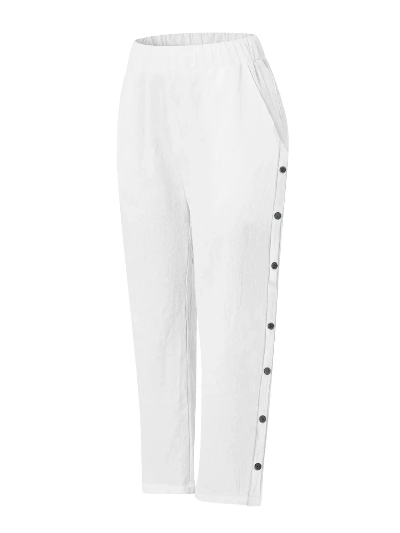 Casual Wide Leg Plus Size Pants