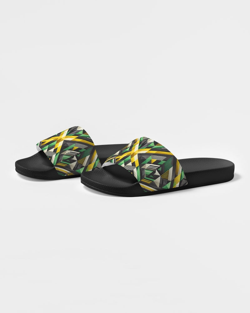 Diamond Pattern Men's Slide Sandal