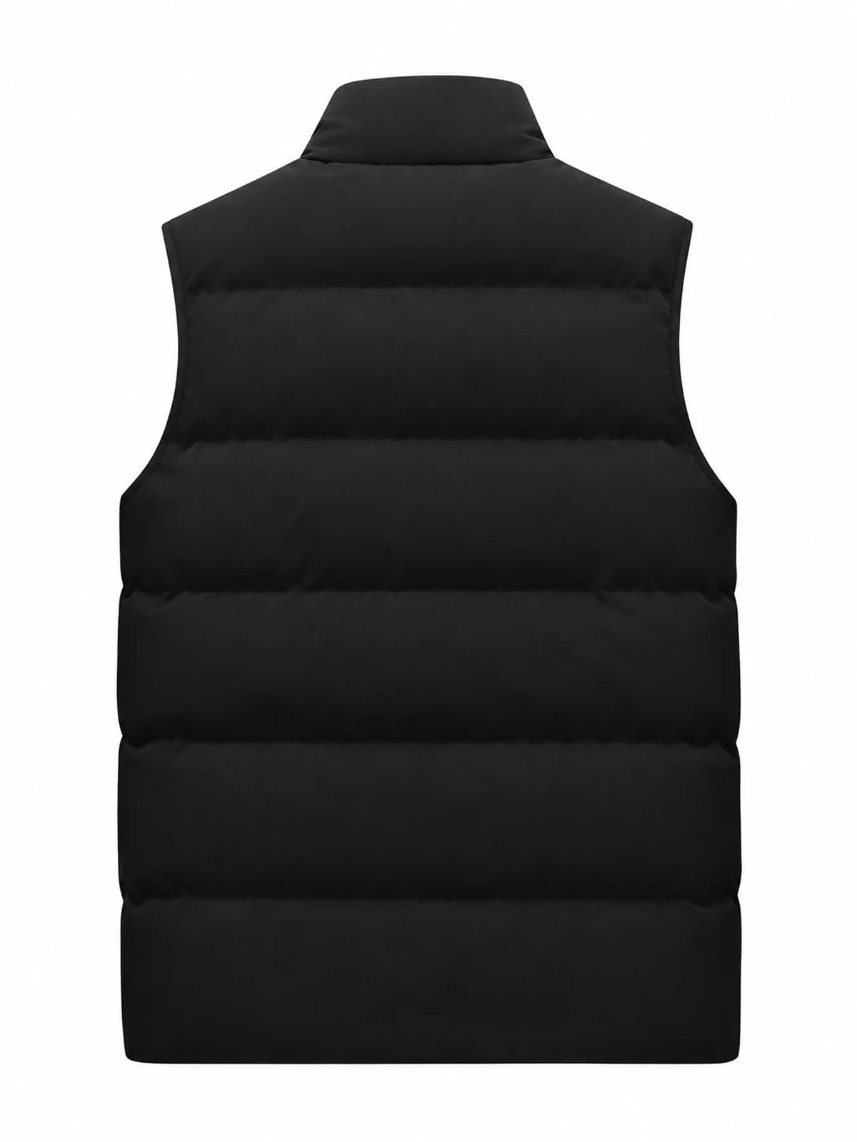 Men's thermal puffer vest, view 3