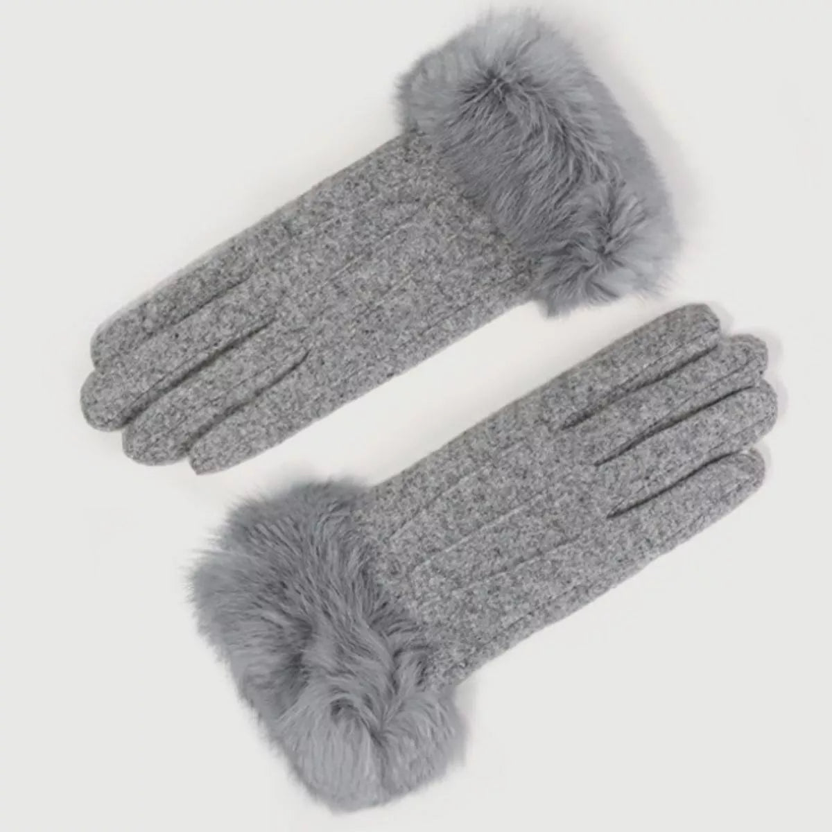 Fur Cuff Gloves